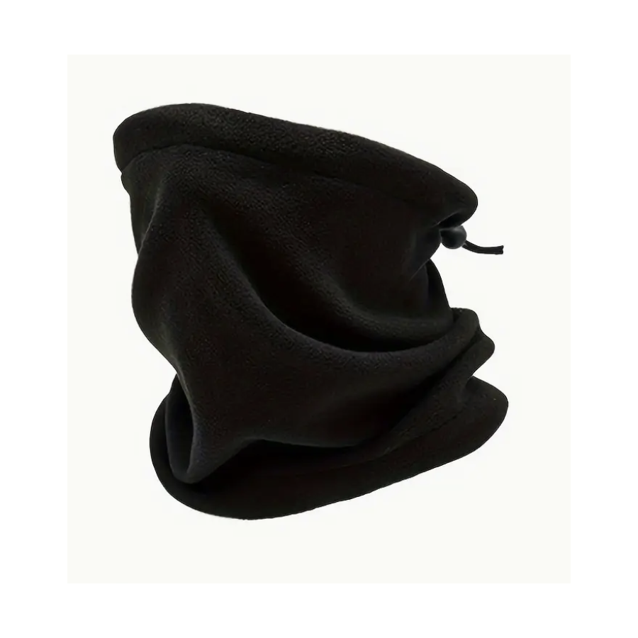 Scalda collo in pile militare nero taglia unica Scalda collo in pile militare nero taglia unica