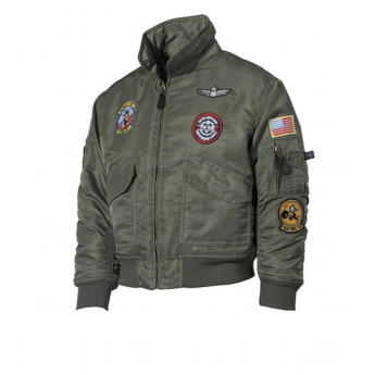 Bomber da volo Militare Bambino MA1 OD