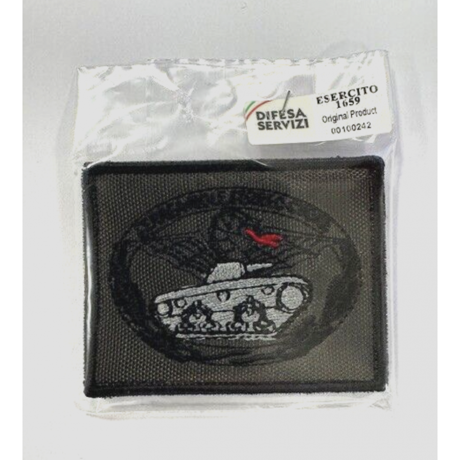 PATCH TOPPA RICAMATA BREVETTO PILOTA MEZZI CORAZZATI FERREA MOLE