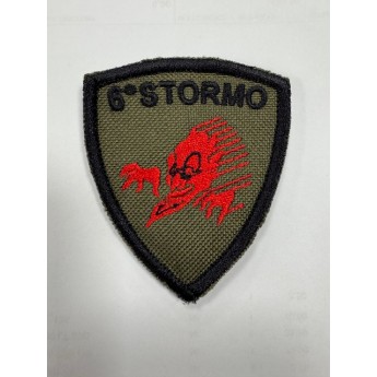 Patch Toppa omerale 6° Stormo Aeronautica Militare verde