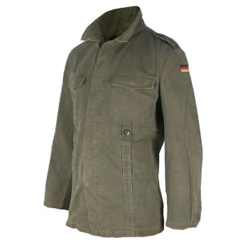 GIACCA MILITARE TEDESCA MOLESKIN ORIGINALE VINTAGE ANNI 80 /90