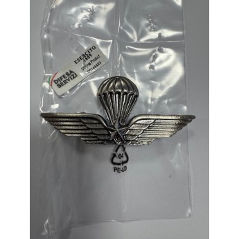 Brevetto militare da lancio  Paracadutista in metallo Esercito italiano
