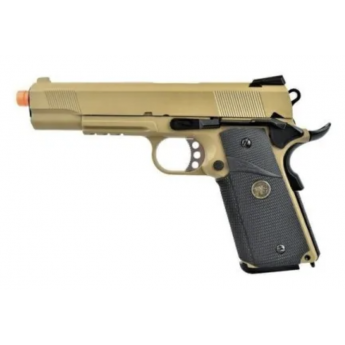 PISTOLA SOFTAIR DELLA  WE A GAS 1911 MEU TAN