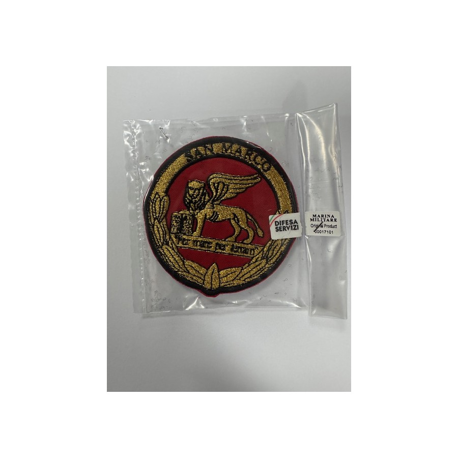 Patch Toppa Marina Militare Battaglione San marco omerale