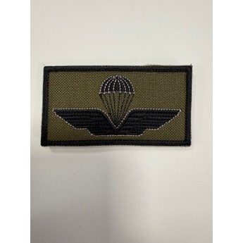 BREVETTO CIVILE PARACADUTISTA  BASE VERDE CON VELCRO