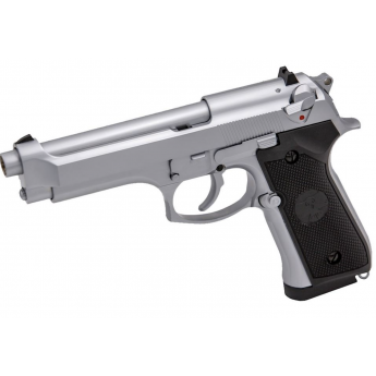Pistola A Gas B92F Scarrellante full Metal della Raven Grigia