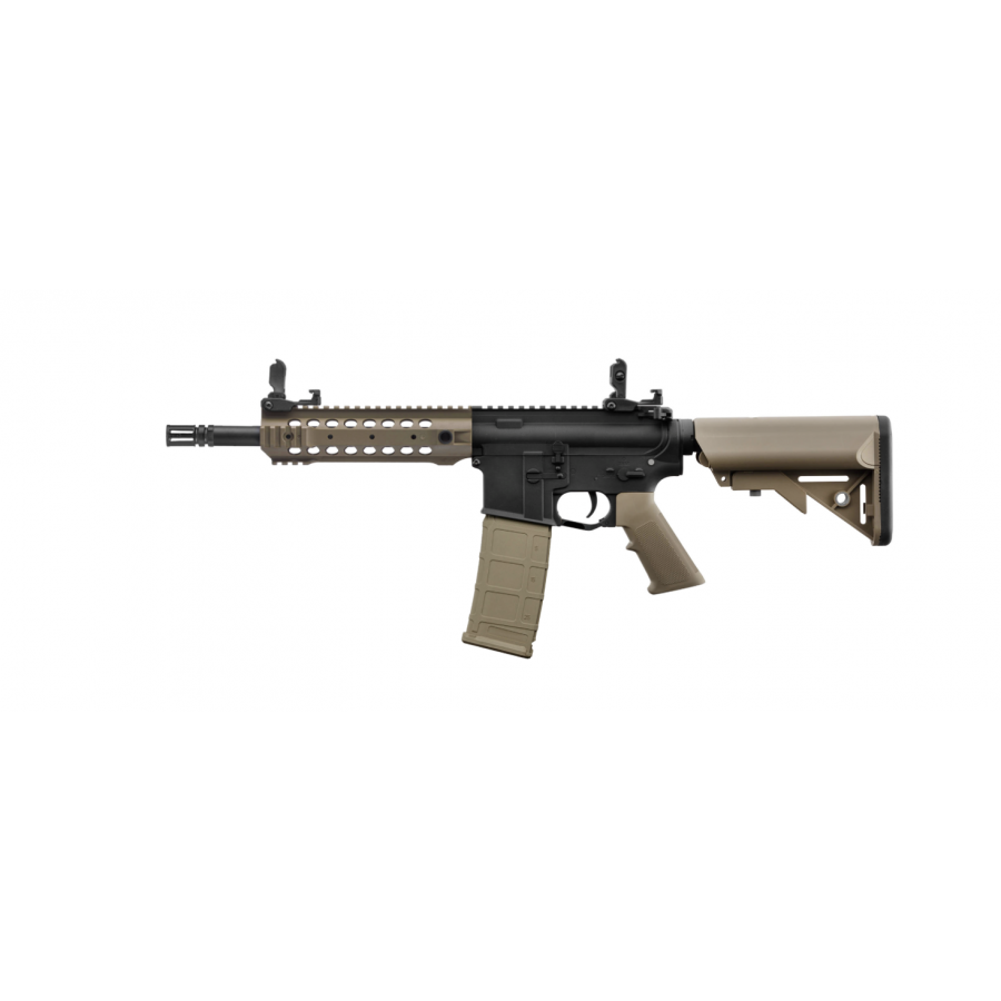 FUCILE DELTA PIONEER JACKAL AEG RIFLE (7") IN DESERT TAN