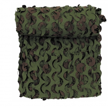 RETE MILITARE MIMETICA WOODLAND 3 MT X 5 MT RITARDANTE ALLE FIAME