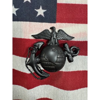 SPILLA FREGIO MILITARE PER CAPPELLO NERO DEI MARINES CORPS DA ISTRUTTORE