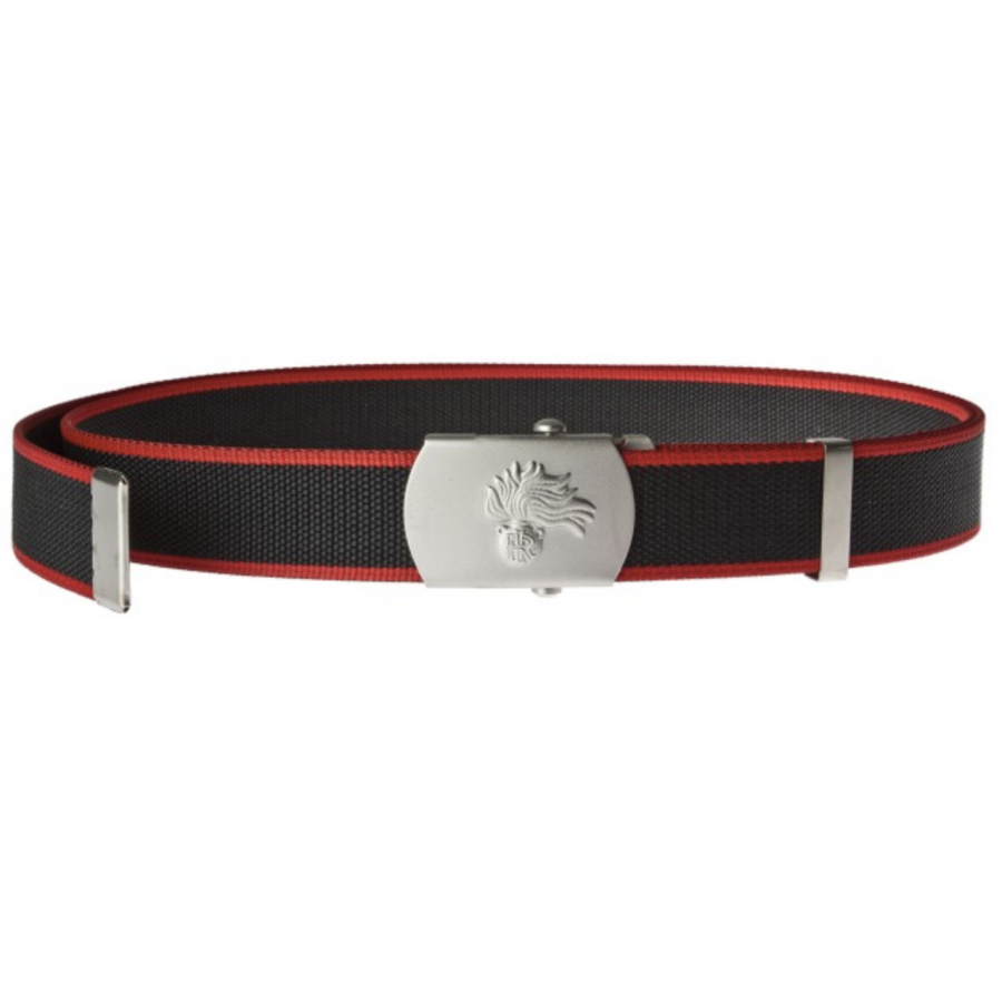 Cintura militare Nera Bordi Rossi Carabinieri Vega Holster