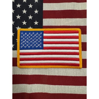 PATCH TOPPA MILITARE GRANDE BANDIERA SX AMERICANA ESERCITO