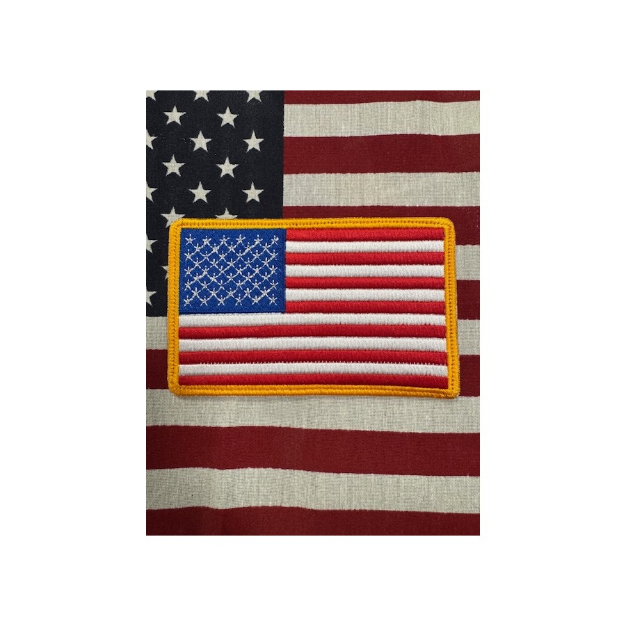 PATCH TOPPA MILITARE GRANDE BANDIERA SX AMERICANA ESERCITO