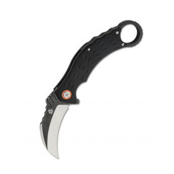 COLTELLO MILITARE KARAMBIT QSP EAGLE G10 BLACK