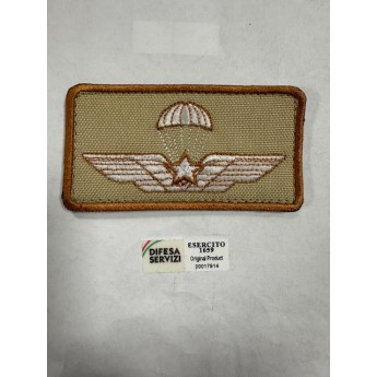 Brevetto Militare Ricamato Paracadutisti Desertico originale