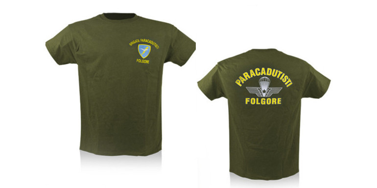 Un Simbolo di Orgoglio e Tradizione: La T-Shirt Militare dei Paracadutisti Folgore